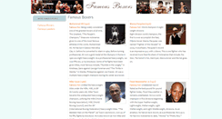 Desktop Screenshot of famousboxers.org